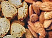 Almonds (in the shell and out of it)