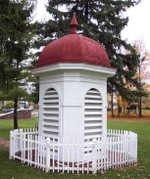 Cupola from school building, now at memorial park
