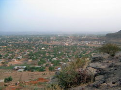 View over Bamako