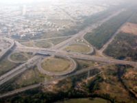 Faizabad interchange: Gateway to the capital Islamabad.