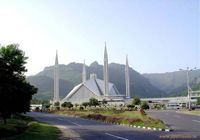 King Faisal Mosque in Islamabad, one of the largest in the world