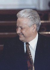 Boris Yeltsin was President of the Russian Federation at the time of the crisis.
