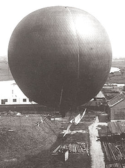 Andrée's hydrogen gas balloon, the Svea.