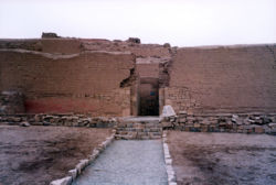 The Pachacamac Temple. The photo was taken in 2002.