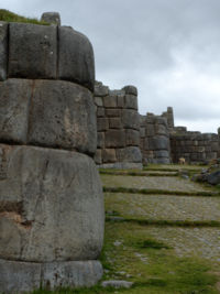 The Inca stonghold of Sacsayhuaman near Cuzco