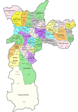 Administrative division of the city