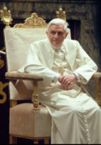 The current Pope is Benedict XVI (born Joseph Alois Ratzinger), who was elected at the age of 78 on 19 April 2005