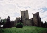 The Castle of Guimarães, known as the "Cradle of Portugal".