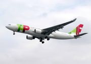 An Airbus A330-200 from national airline TAP Portugal.