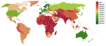 World mobile phone usage