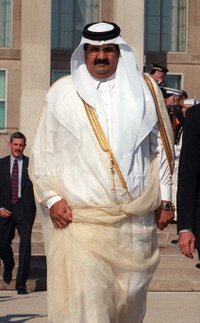 Hamad bin Khalifa Al-Thani, Emir of Qatar.