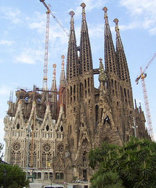 The Sagrada Família church