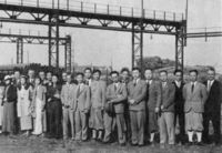 Chinese engineering students in Germany, 1934