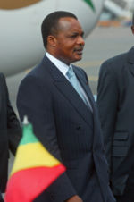 Denis Sassou-Nguesso, President of the Republic of Congo.