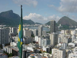 Lagoa, with Corcovado in the background