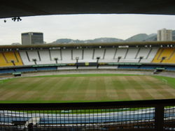 Interior of Maracana Stadium, Rio de Janeiro, Brazil