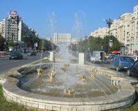 Unirii Boulevard and the Palatul Parlamentului, Bucharest; legacies of the Communist era