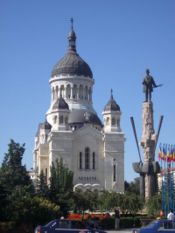 Romanian Orthodox cathedral in Cluj-Napoca.