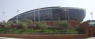 The main auditorium in the Parco della Musica, designed by Renzo Piano. 