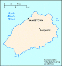 Map of the island.
