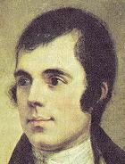 Robert Burns is Scotland's national poet.