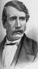 David Livingstone, early explorer of the interior of Africa who discovered in 1855 the Mosi-oa-Tunya waterfall, which he renamed Victoria Falls. He failed however in locating the source of the Nile. 