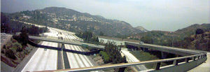 Caltrans builds tall "stack" interchanges with soaring ramps that offer stunning views.