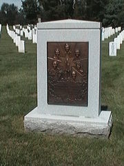 The Space Shuttle Challenger Memorial, where some remains were buried.