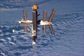 The space station Mir