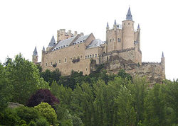 Segovia Alcazar, a fusion of palace and military fortress