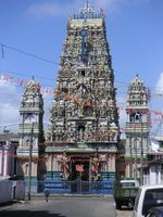 A Hindu temple in Colombo