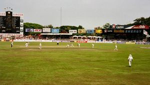 SCC ground, Colombo March 2001 (Test match between Sri Lanka and England)