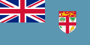 The Flag of Fiji incorporates the Union Flag.