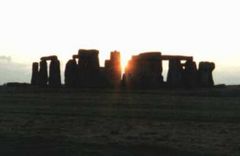 Sunset at Stonehenge