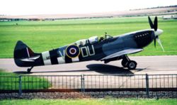 Duxford, 2001. Preserved trainer version.