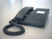 A basic modern telephone