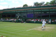 Tennis originated in the UK. The Wimbledon Championships Grand Slam tournament is held in London every July.