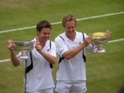 Men's doubles winners, 2004.
