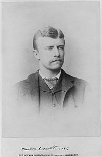 Roosevelt as NY State Assemblyman 1883, photo