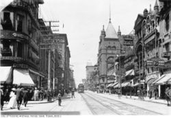 Toronto's Yonge Street in 1903.