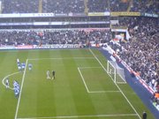 Robbie Keane prepares to take a penalty at White Hart Lane
