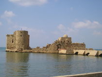 Sidon Sea Castle, Sidon in Lebanon