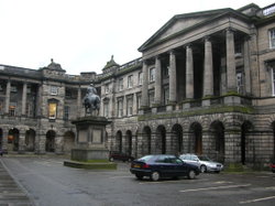 Parliament House, Edinburgh is the seat of the supreme courts of Scotland.