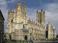 Canterbury Cathedral, one of the oldest and most famous Christian structures in the UK.