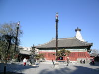 Miaoying Temple, one of the most renowned Buddhist temples in Beijing