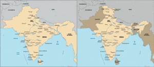 India, before and after partition
