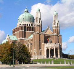 Basilica of the Sacred Heart, Brussels is the National Basilica of Belgium. It stands as a symbol of the historical link between the Belgian monarchy and the Roman Catholic Church.