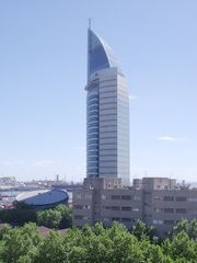 Torre de las Telecomunicaciones (Antel Tower) in Montevideo.