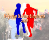 Valparaíso Maratón Bicentenario 2006 official logo.