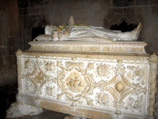 Tomb in the Jerónimos Monastery in Belem